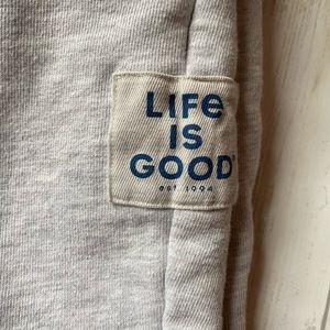 Life Is Good men’s sweat shorts size medium